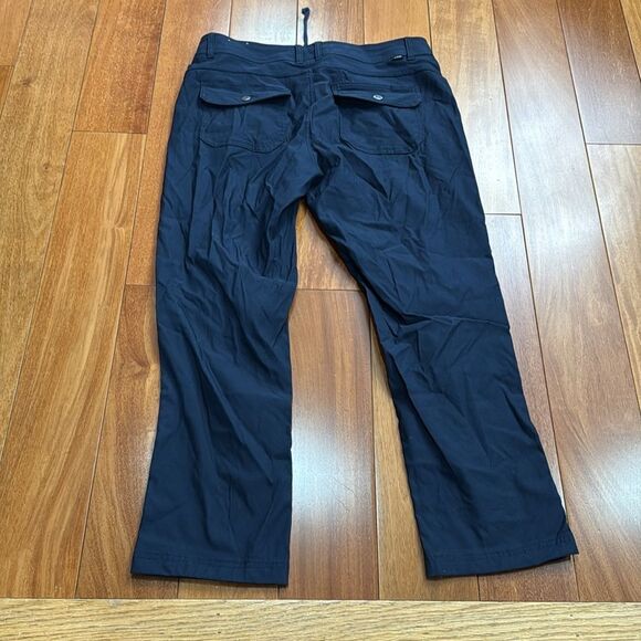 PrAna Men's Navy blue Straight Fit Draw string Starch Pants size 32 - Picture 4 of 13